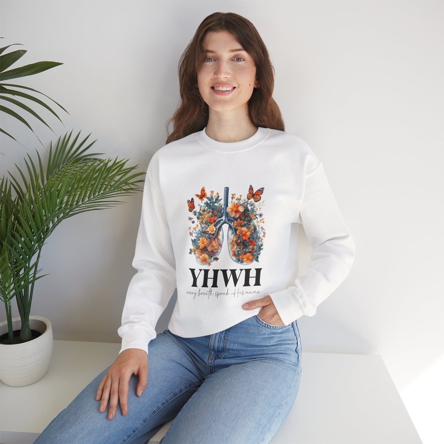 YHWH – Every Breath Speaks His Name Sweatshirt