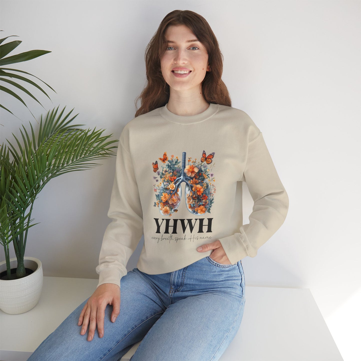 YHWH – Every Breath Speaks His Name Sweatshirt
