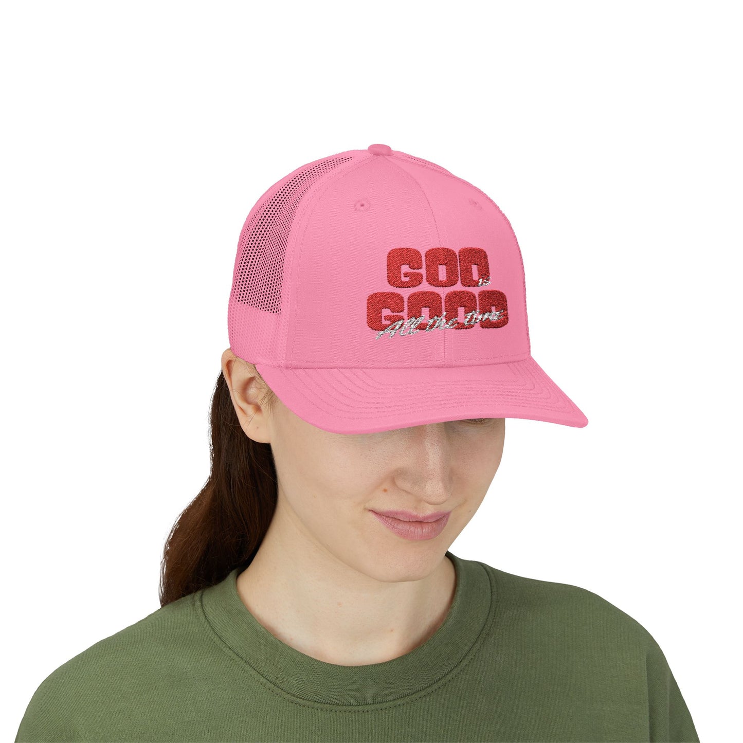 God Is Good All the Time Trucker Hat