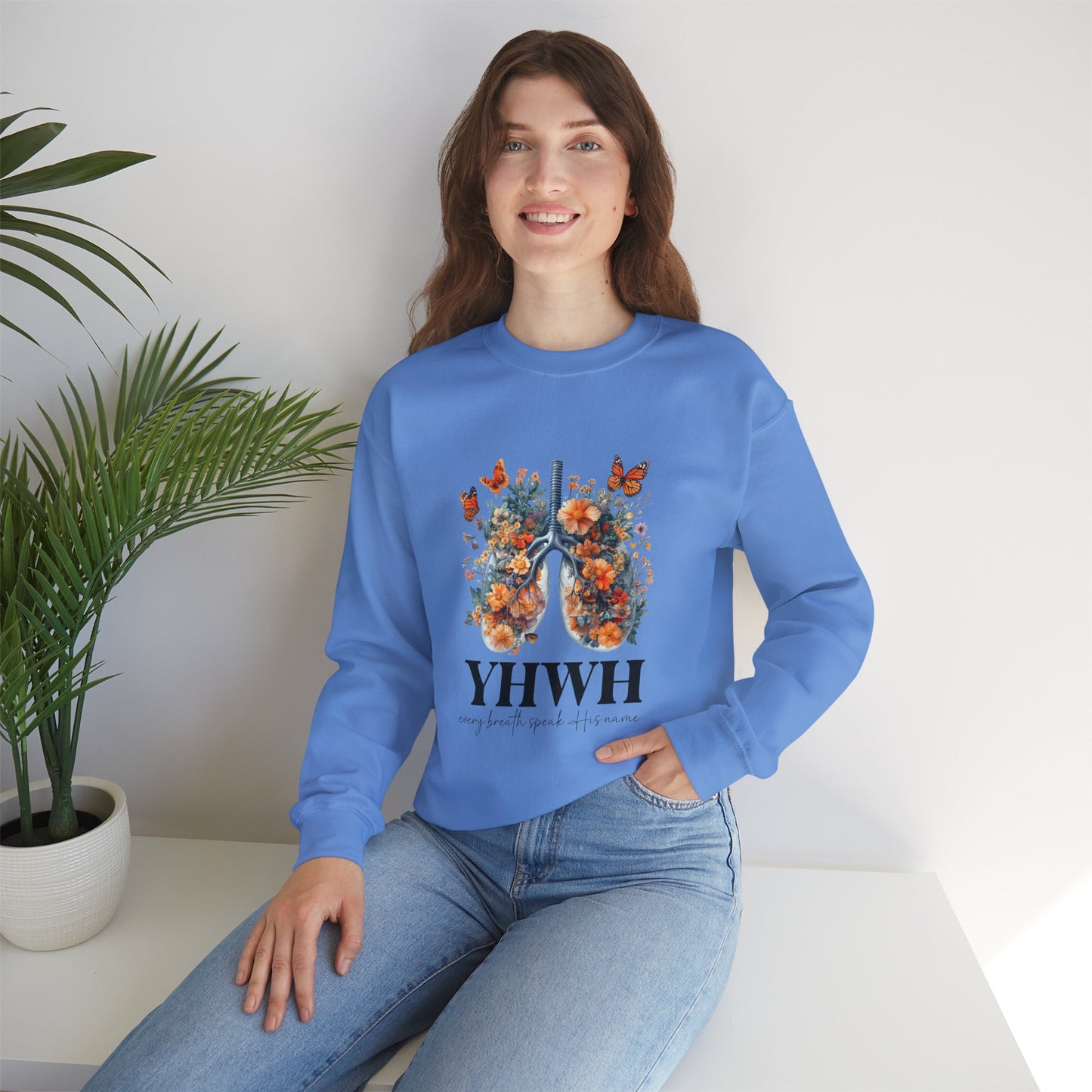 YHWH – Every Breath Speaks His Name Sweatshirt