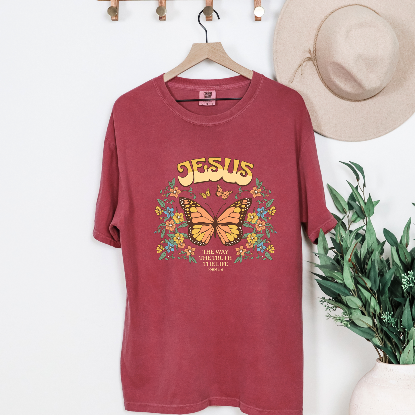 Jesus Butterfly Shirt | John 14:6