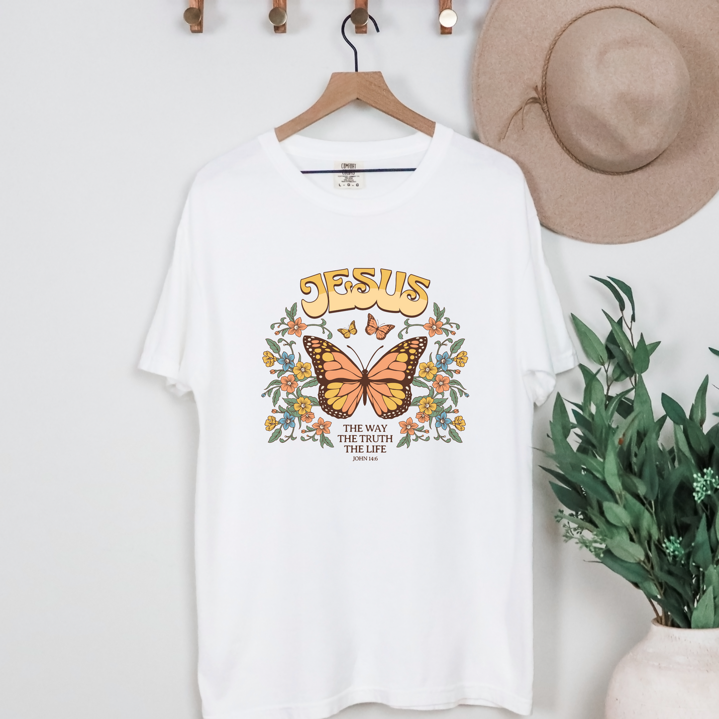 Jesus Butterfly Shirt | John 14:6