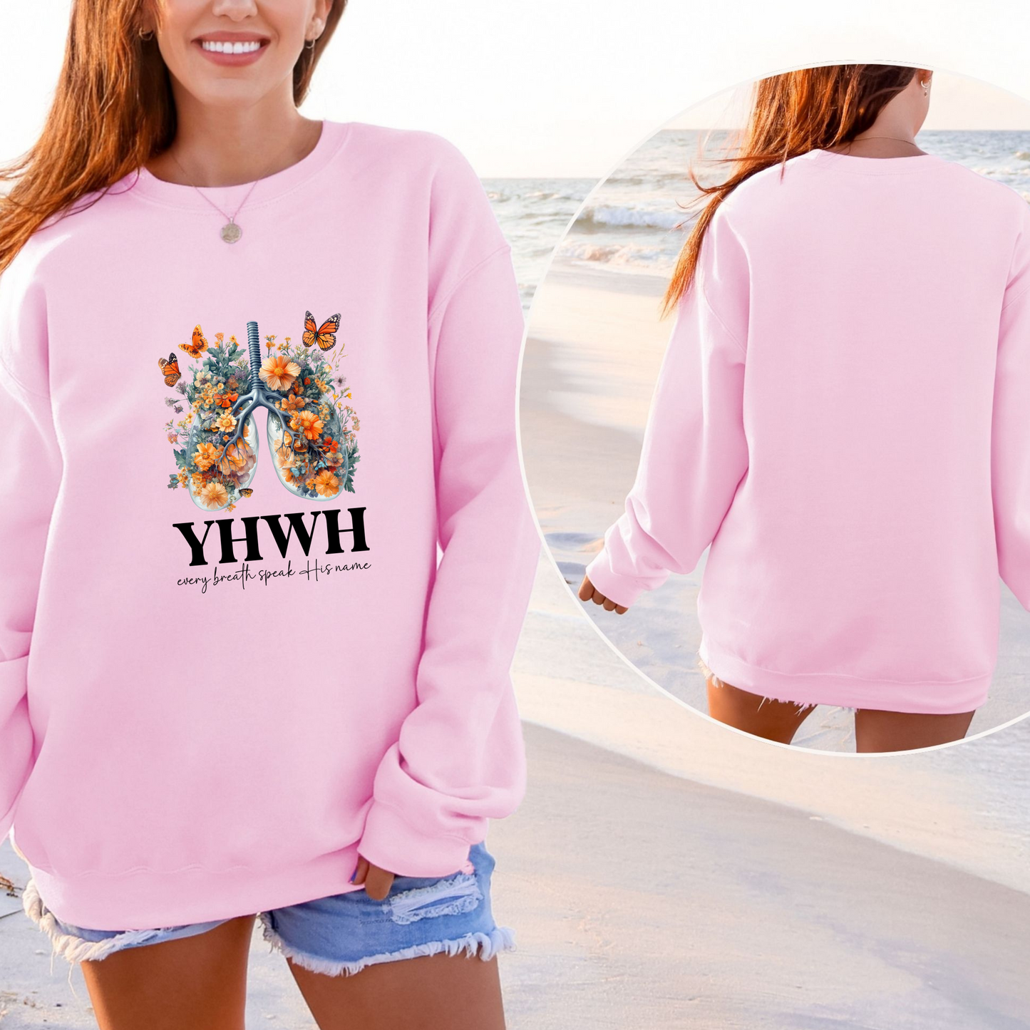 YHWH – Every Breath Speaks His Name Sweatshirt