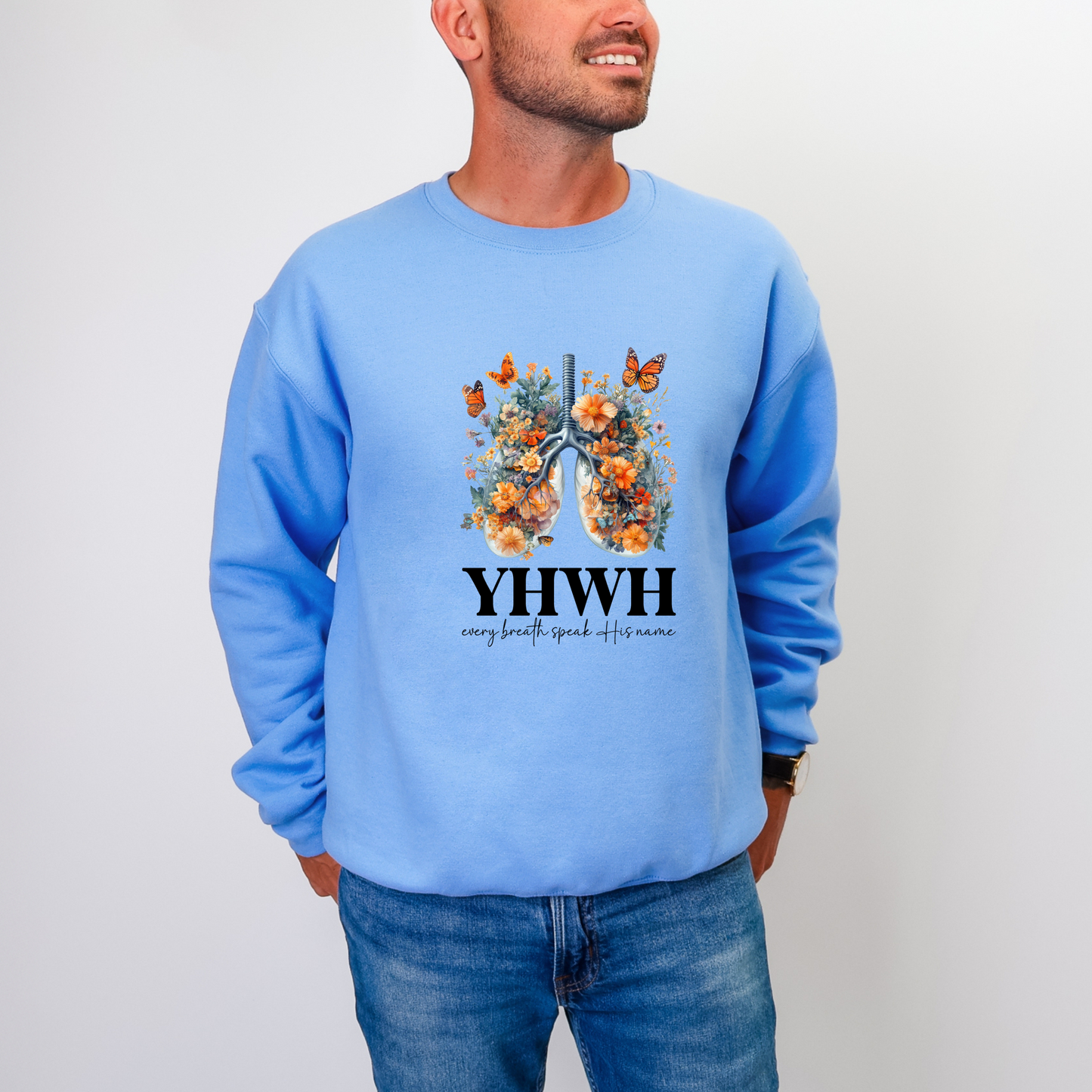 YHWH – Every Breath Speaks His Name Sweatshirt