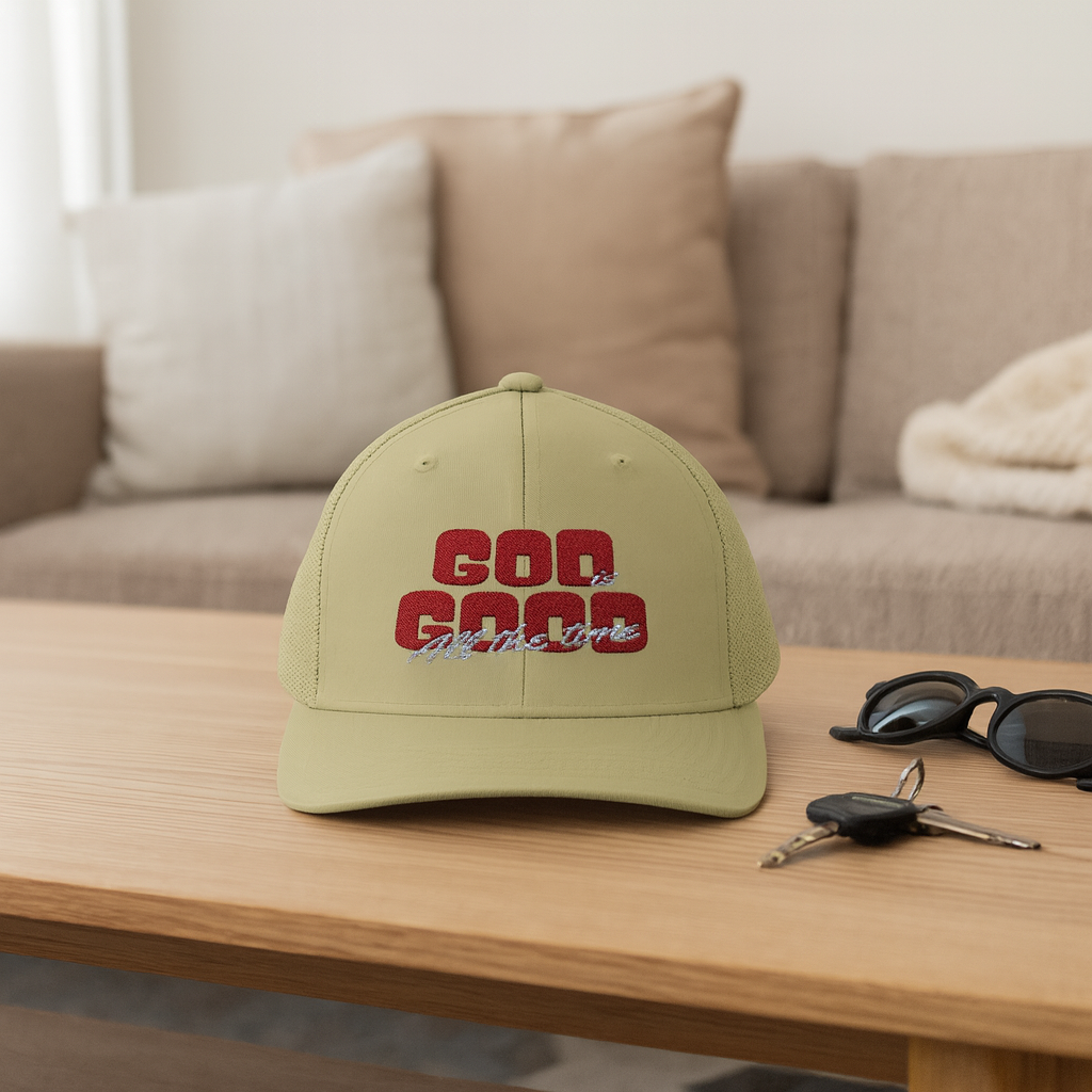 God Is Good All the Time Trucker Hat