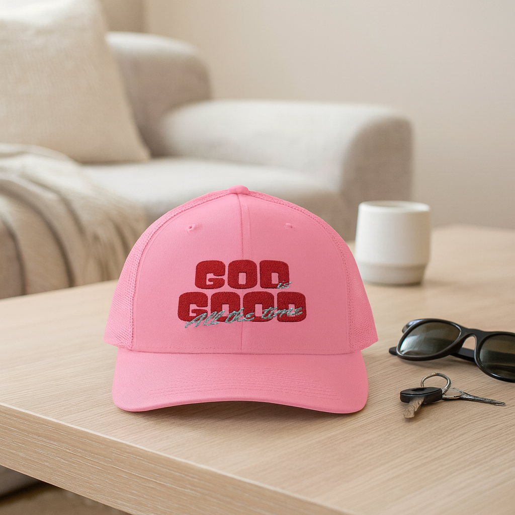 God Is Good All the Time Trucker Hat