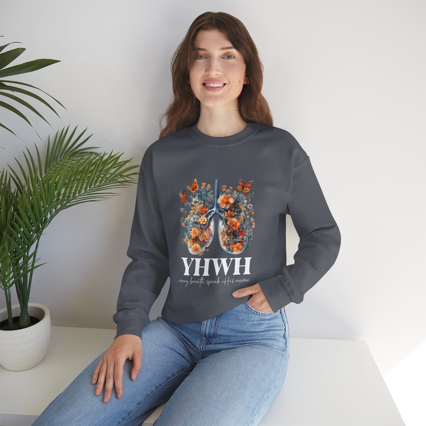 YHWH – Every Breath Speaks His Name Sweatshirt