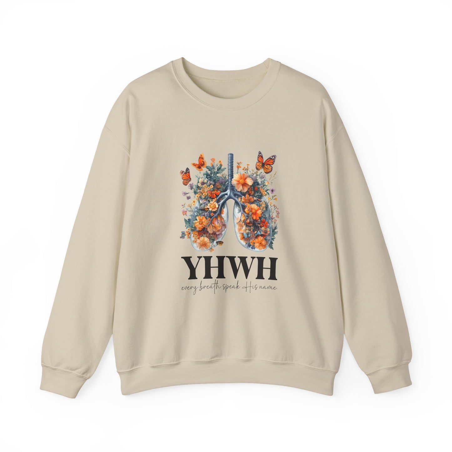YHWH – Every Breath Speaks His Name Sweatshirt