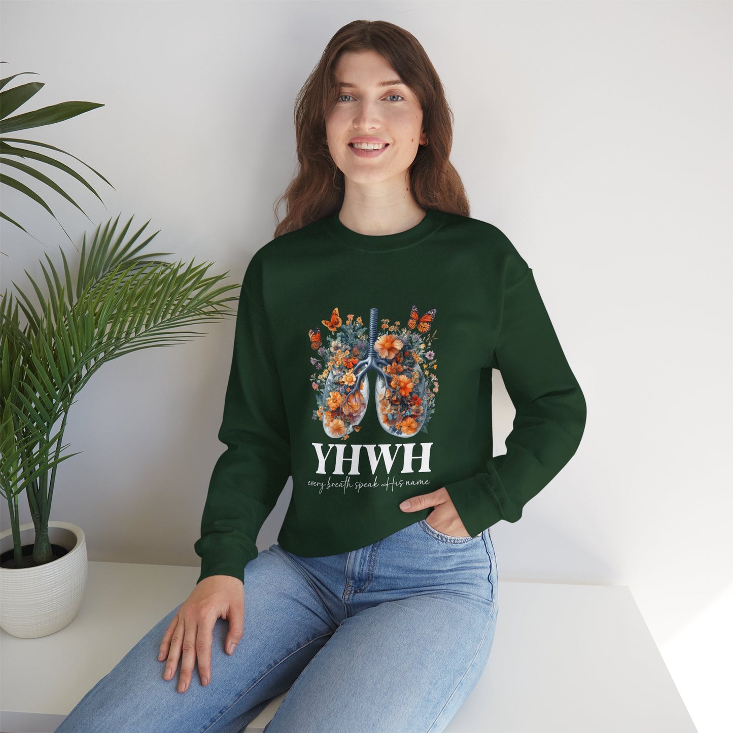YHWH – Every Breath Speaks His Name Sweatshirt