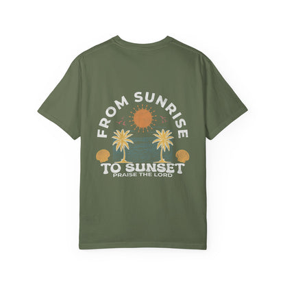 Sunrise to Sunset Praise the Lord Shirt