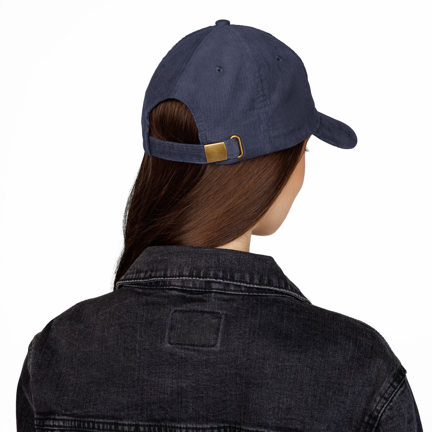 Corduroy Minimalist Cross Hat