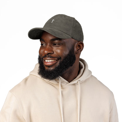 Corduroy Minimalist Cross Hat