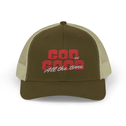 God Is Good All the Time Trucker Hat