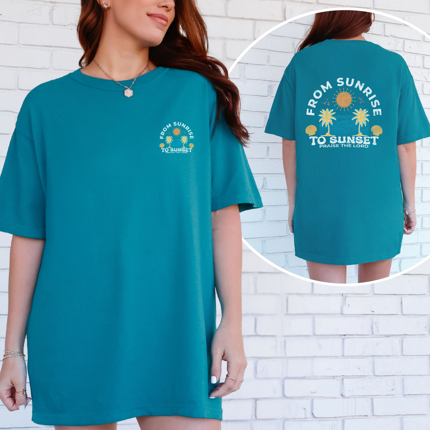 Sunrise to Sunset Praise the Lord Shirt