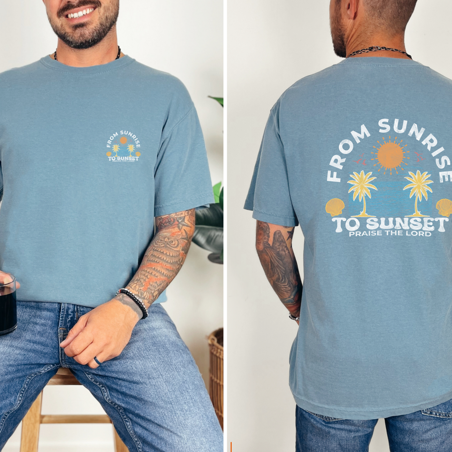 Sunrise to Sunset Praise the Lord Shirt