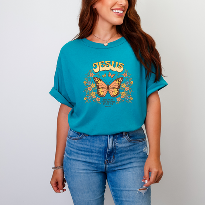 Jesus Butterfly Shirt | John 14:6