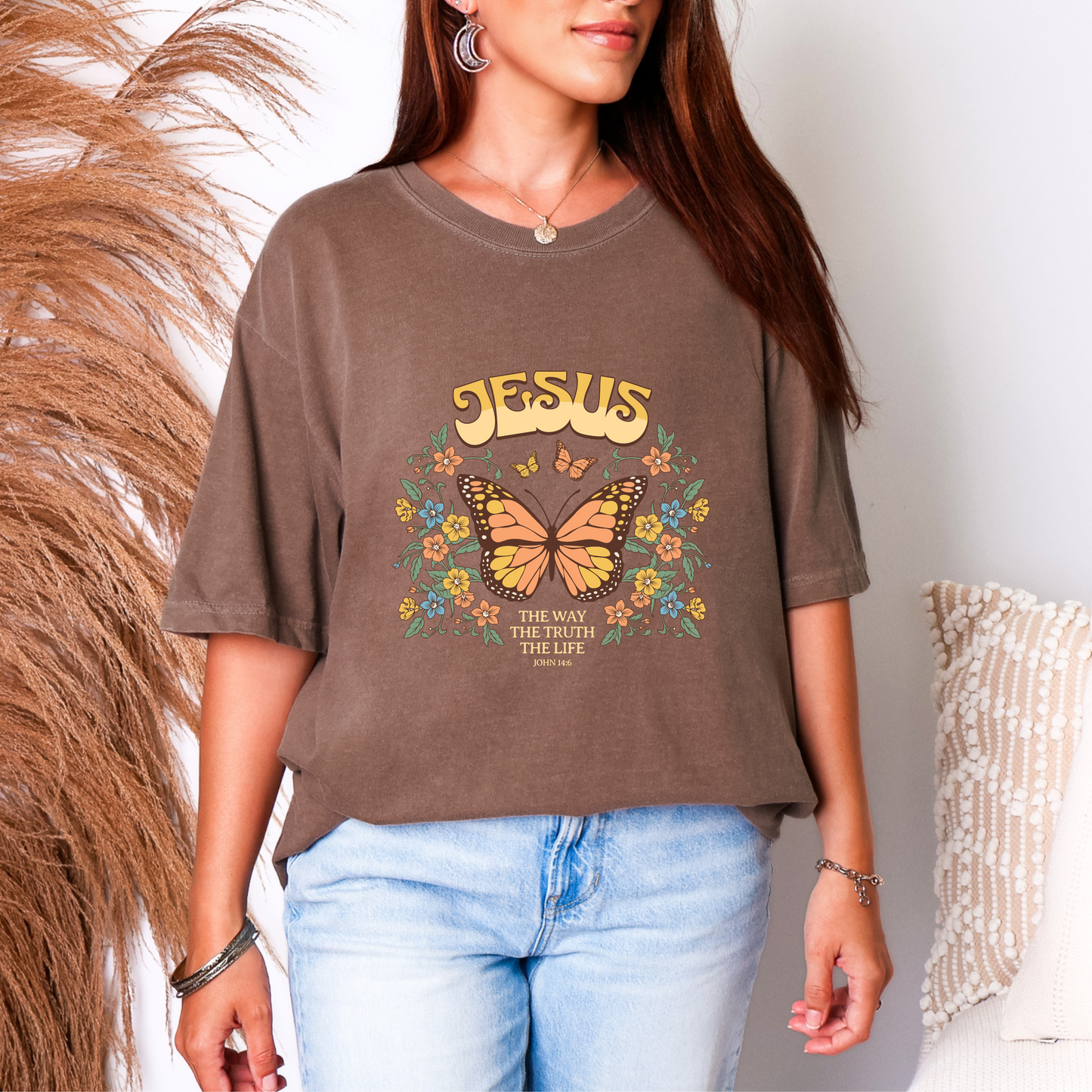 Jesus Butterfly Shirt | John 14:6