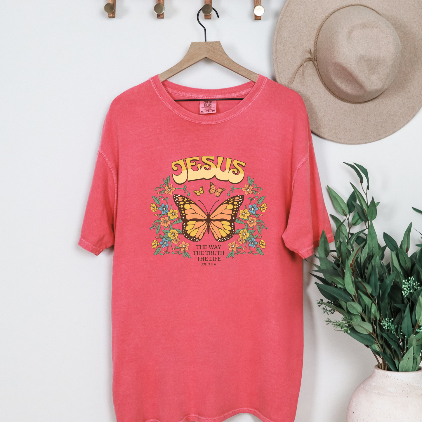 Jesus Butterfly Shirt | John 14:6