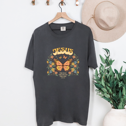 Jesus Butterfly Shirt | John 14:6