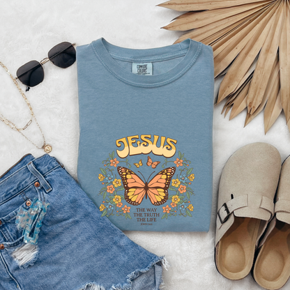 Jesus Butterfly Shirt | John 14:6
