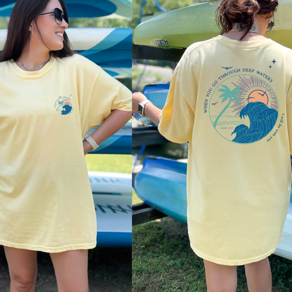 When You Go Through Deep Waters Isaiah 43:2 Shirt