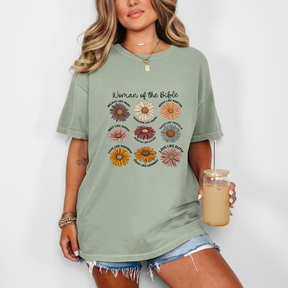 Woman of the Bible Floral T-Shirt