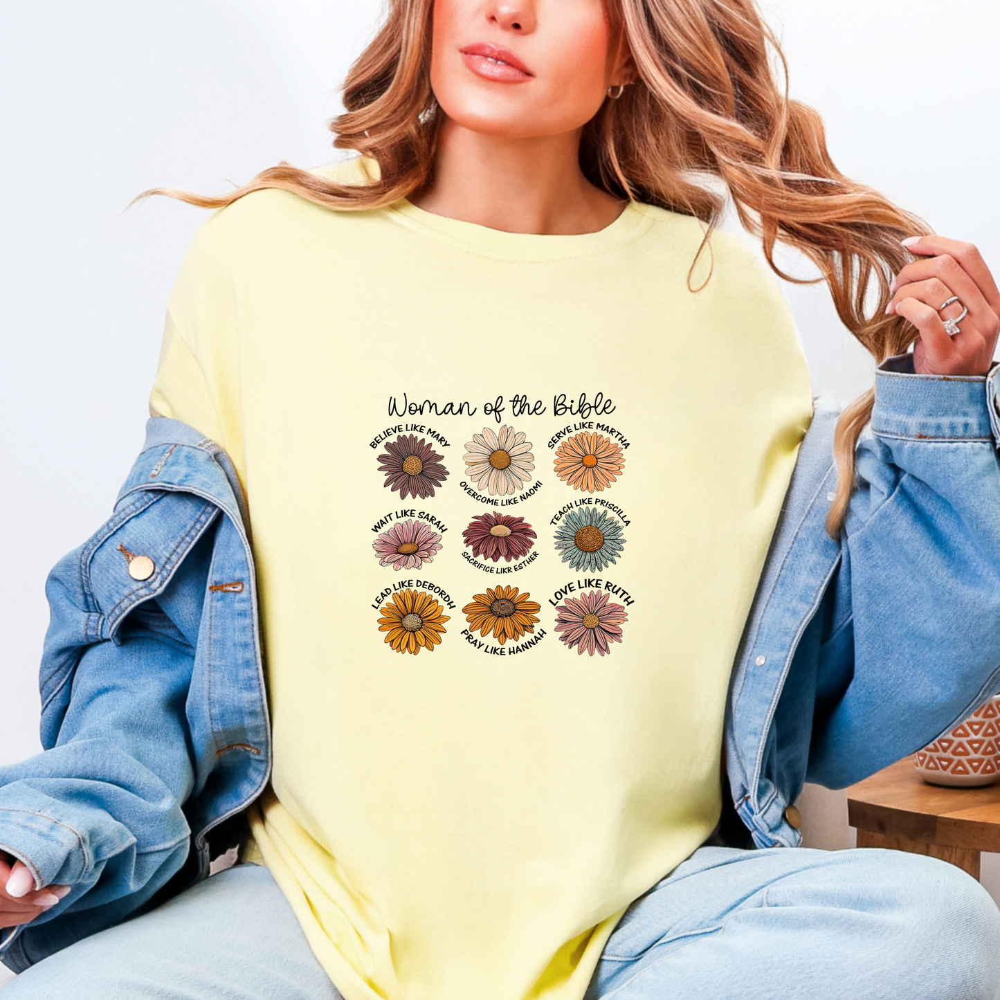 Woman of the Bible Floral T-Shirt