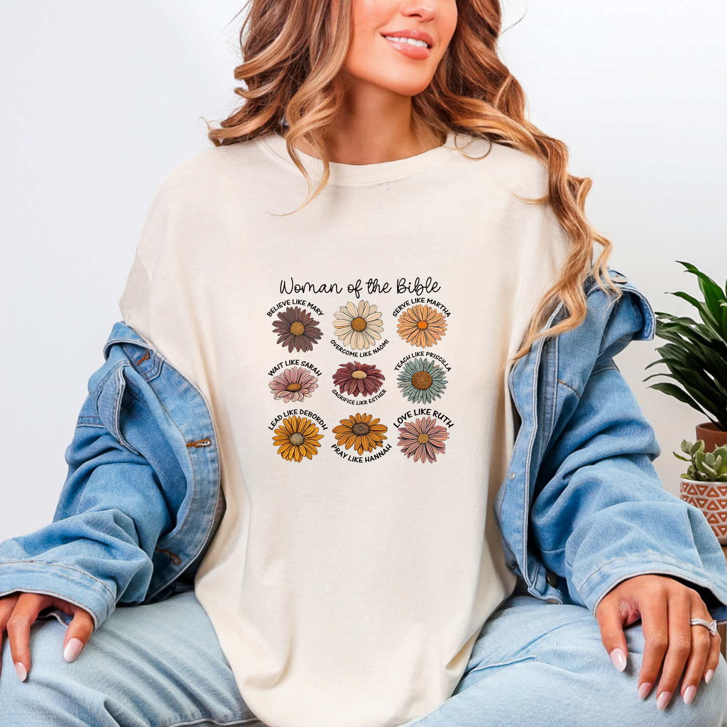 Woman of the Bible Floral T-Shirt