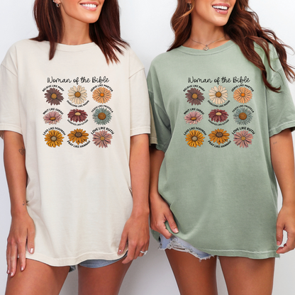 Woman of the Bible Floral T-Shirt
