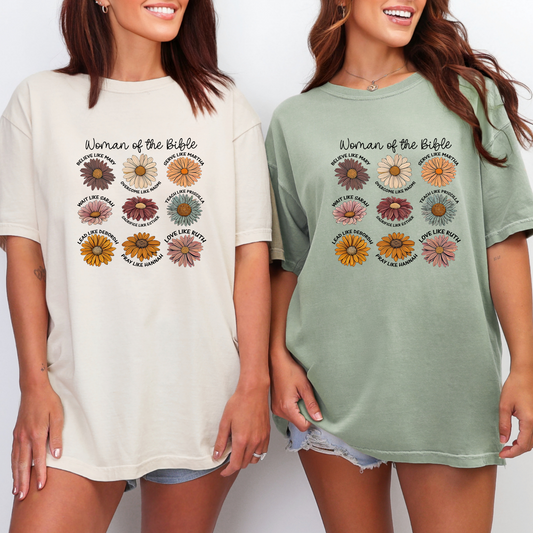 Woman of the Bible Floral T-Shirt
