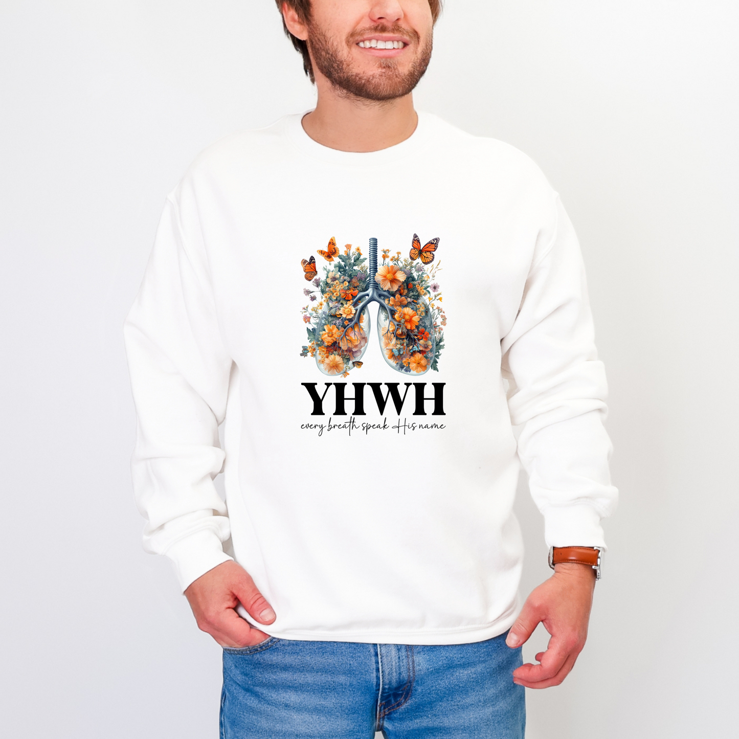 YHWH – Every Breath Speaks His Name Sweatshirt