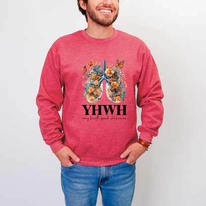 YHWH – Every Breath Speaks His Name Sweatshirt