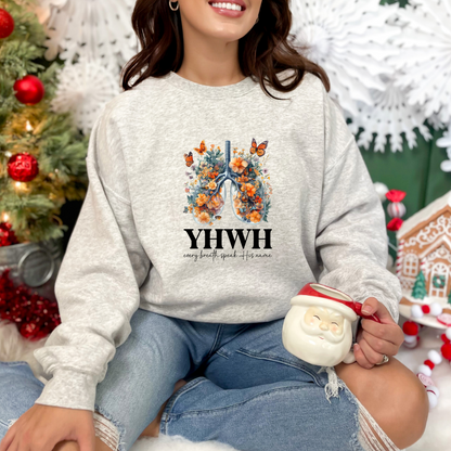 YHWH – Every Breath Speaks His Name Sweatshirt