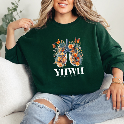 YHWH – Every Breath Speaks His Name Sweatshirt