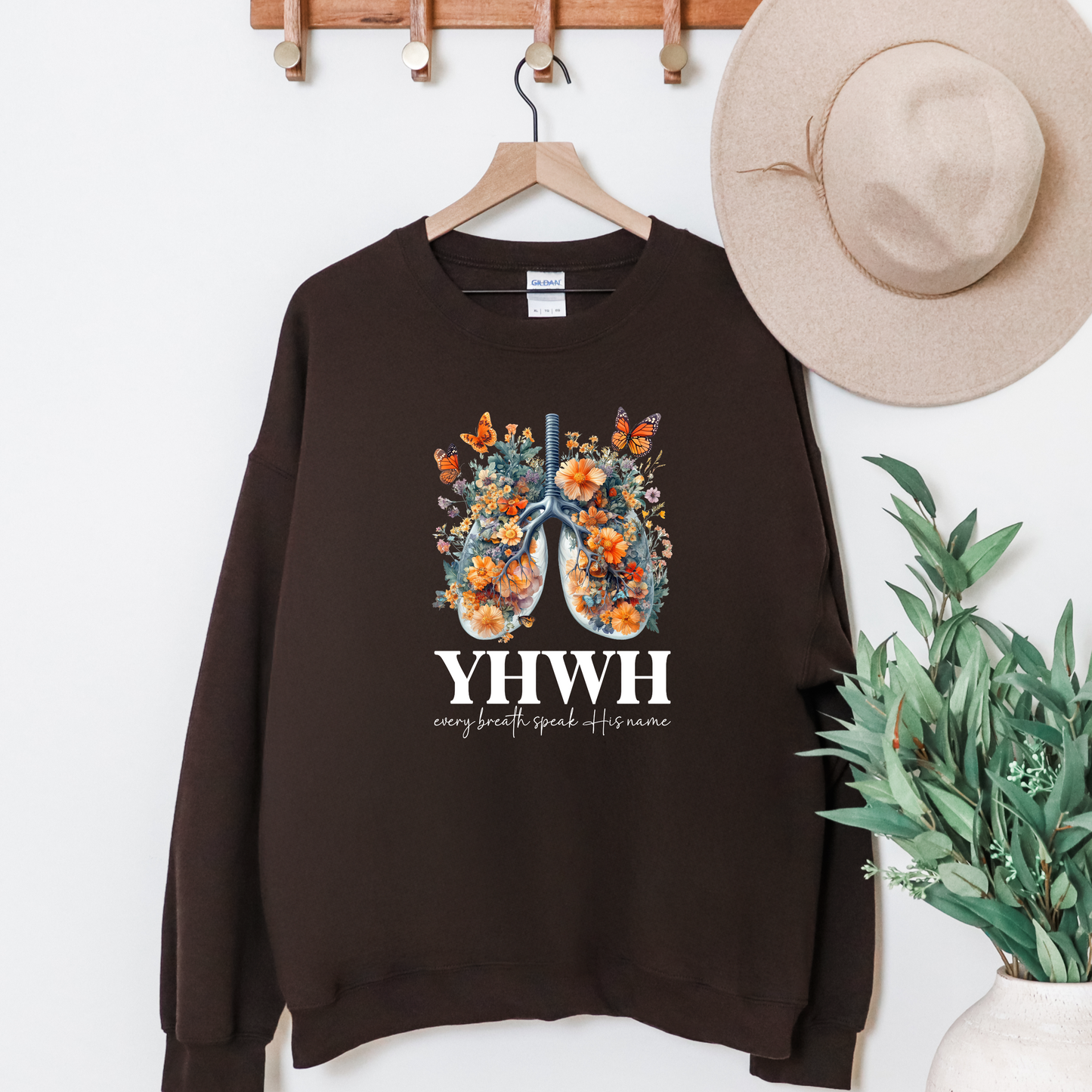 YHWH – Every Breath Speaks His Name Sweatshirt