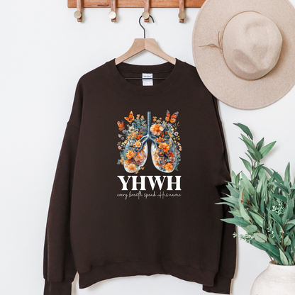 YHWH – Every Breath Speaks His Name Sweatshirt