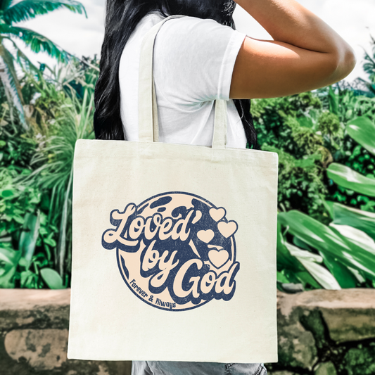 Loved by God Tote Bag