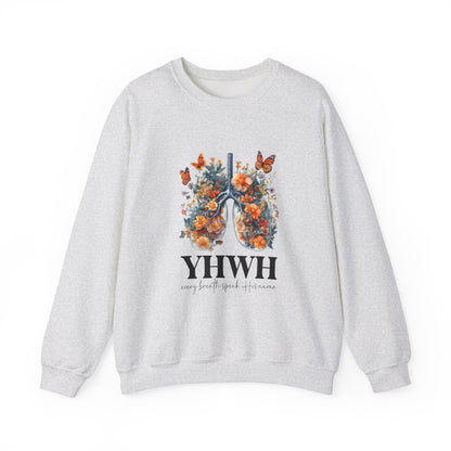 YHWH – Every Breath Speaks His Name Sweatshirt
