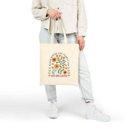 Bloom Where God Grows You Tote Bag