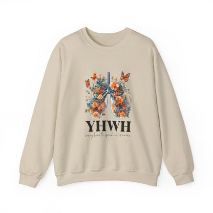 YHWH – Every Breath Speaks His Name Sweatshirt