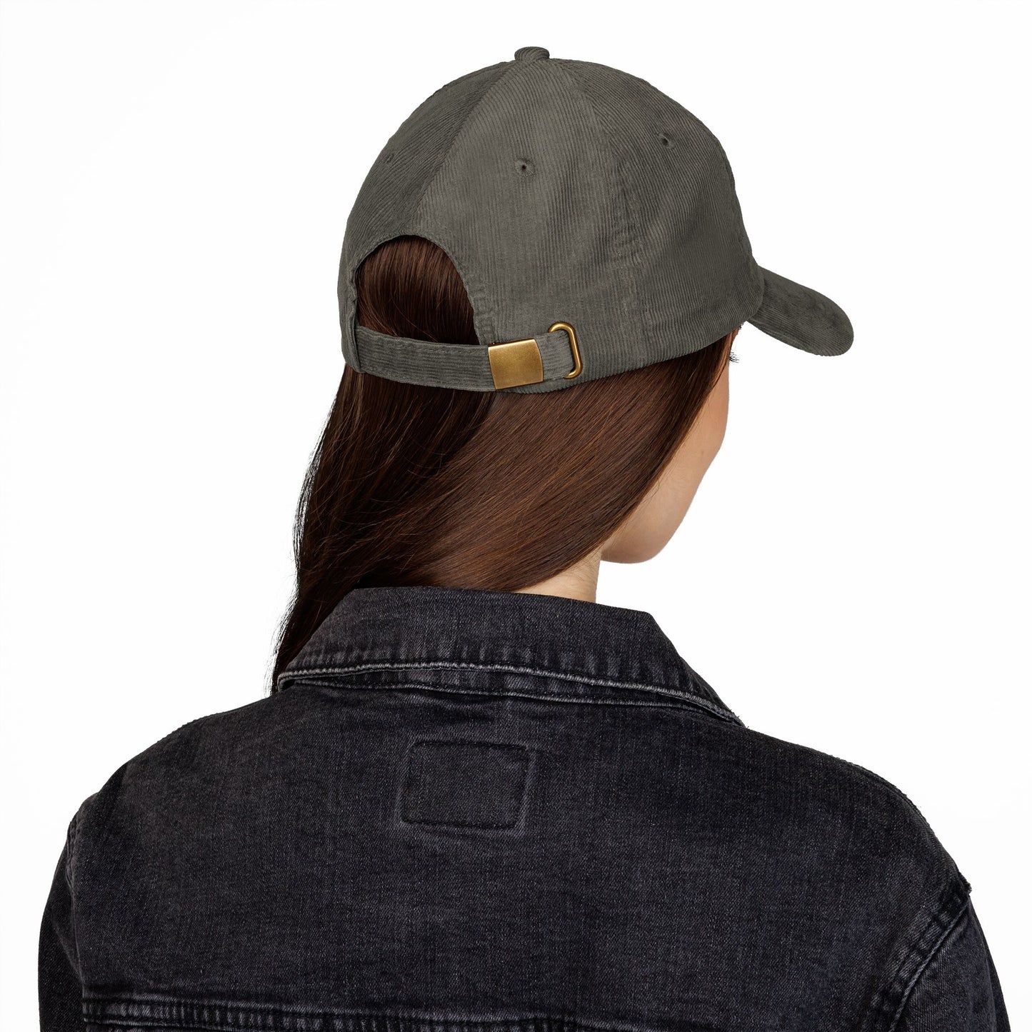 Corduroy Minimalist Cross Hat
