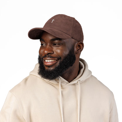 Corduroy Minimalist Cross Hat