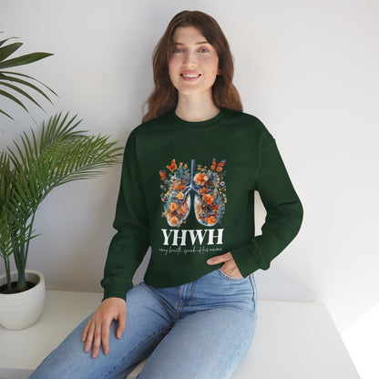 YHWH – Every Breath Speaks His Name Sweatshirt