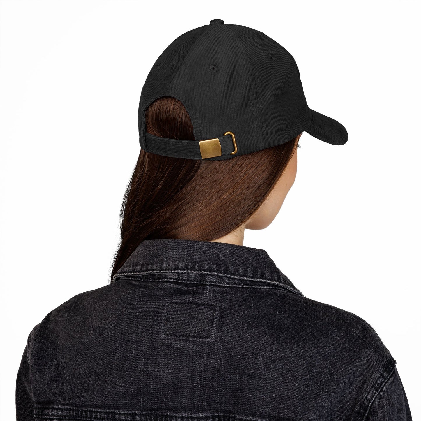 Corduroy Minimalist Cross Hat