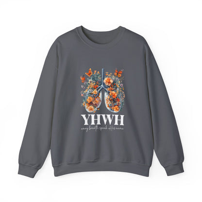 YHWH – Every Breath Speaks His Name Sweatshirt