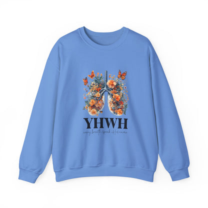 YHWH – Every Breath Speaks His Name Sweatshirt