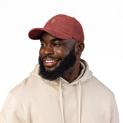 Corduroy Minimalist Cross Hat